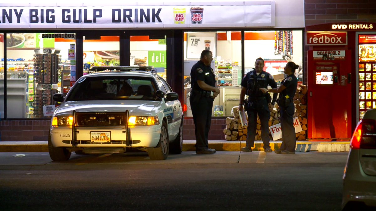 Two 7-Elevens robbed at gunpoint this morning, first in West Valley City, then in West Jordan