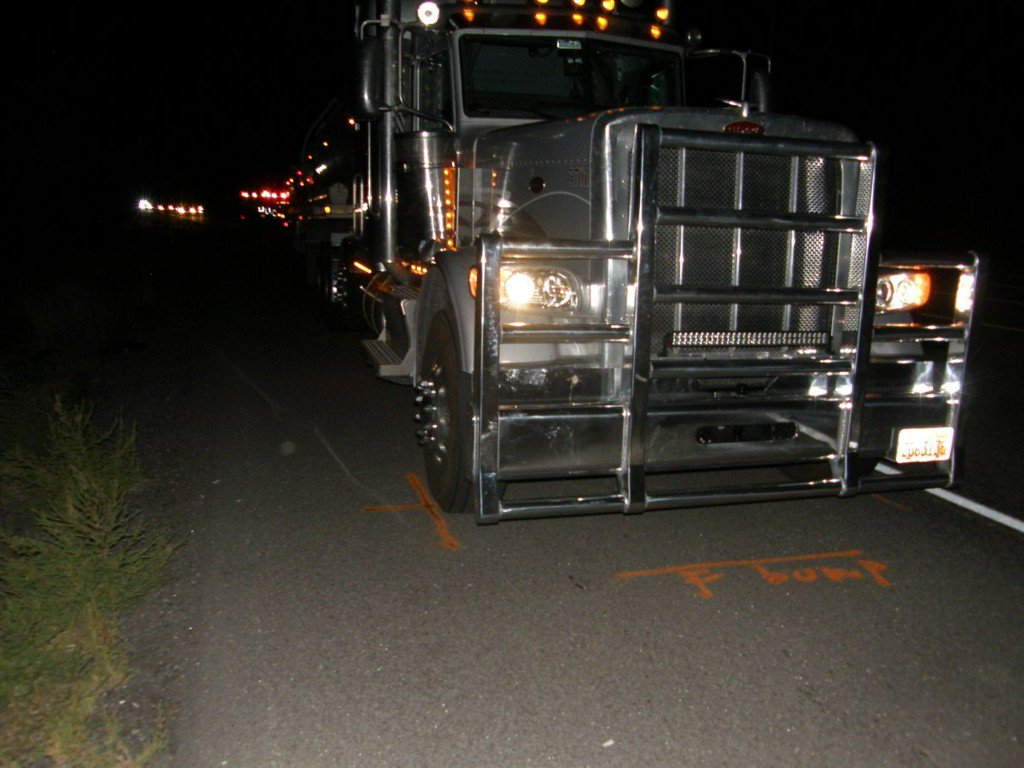 Crude oil tanker hits and kills pedestrian in Heber, police say    