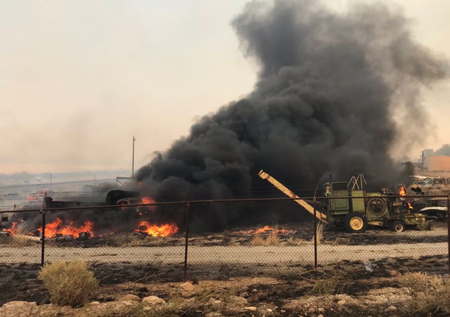 Great Salt Lake State Park evacuated due to approaching fire, causes closure of I-80 in Tooele County    