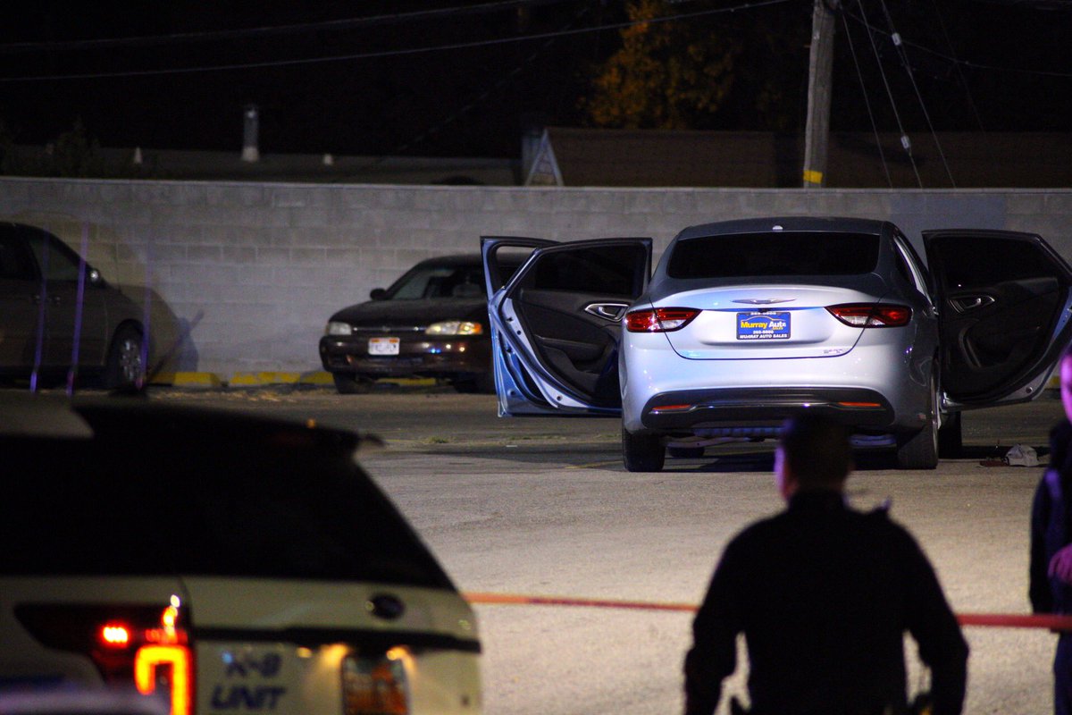 Shooting in West Valley results in a 26yo male fatally wounded.  Police is looking for a 24yo Hispanic 5'6 slim build male suspect with a large distinct tattoo on the left side of his forehead. - KSL5TV   