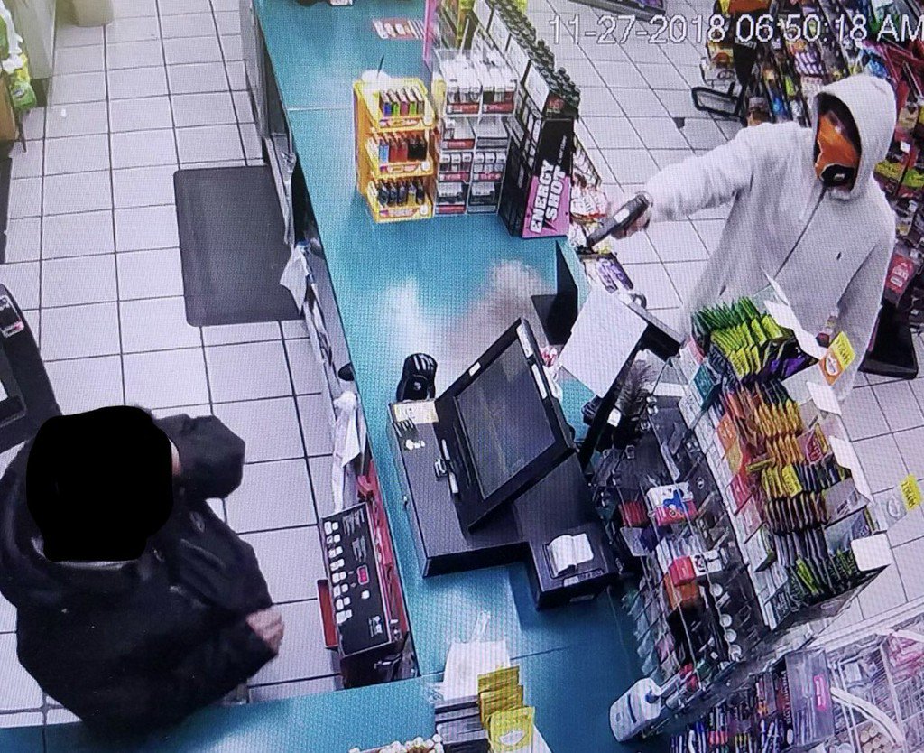 Man who robbed gas station at gunpoint    