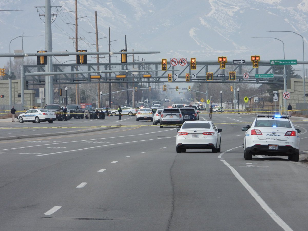 WVC 4100 S Mountain View Corridor. Police are investigating a possible shooting. 