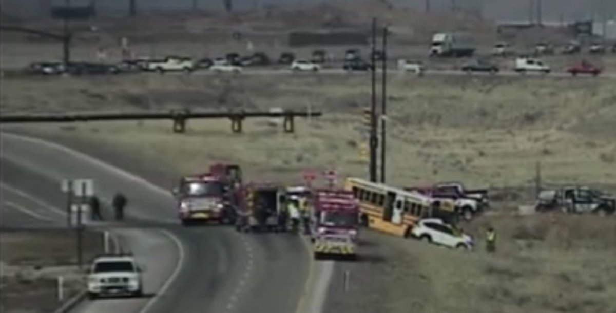 Mountain View Corridor/Lake Ave. This crash has turned fatal