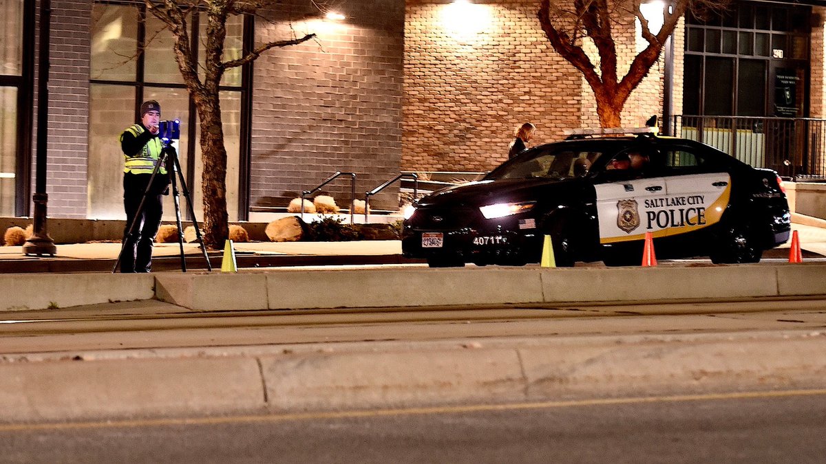 Pedestrian killed by hit-and run driver in downtown Salt Lake City  