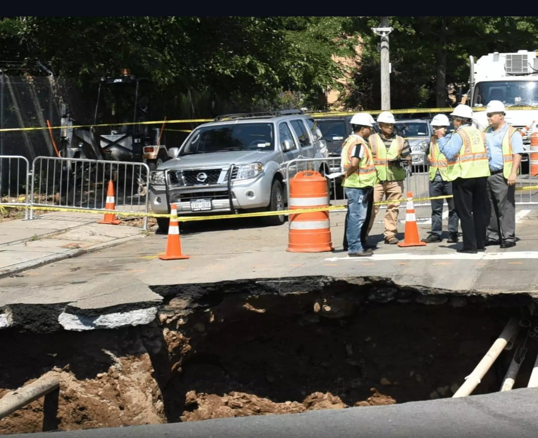 Flooding caused a massive sinkhole and water main break in Salt Lake City, Utah. Emergency crews were on the scene. Large sinkhole has swallowed a vehicle, damaged 2 homes & nearby vehicles. Widespread flooding has impacted the roadways across the region