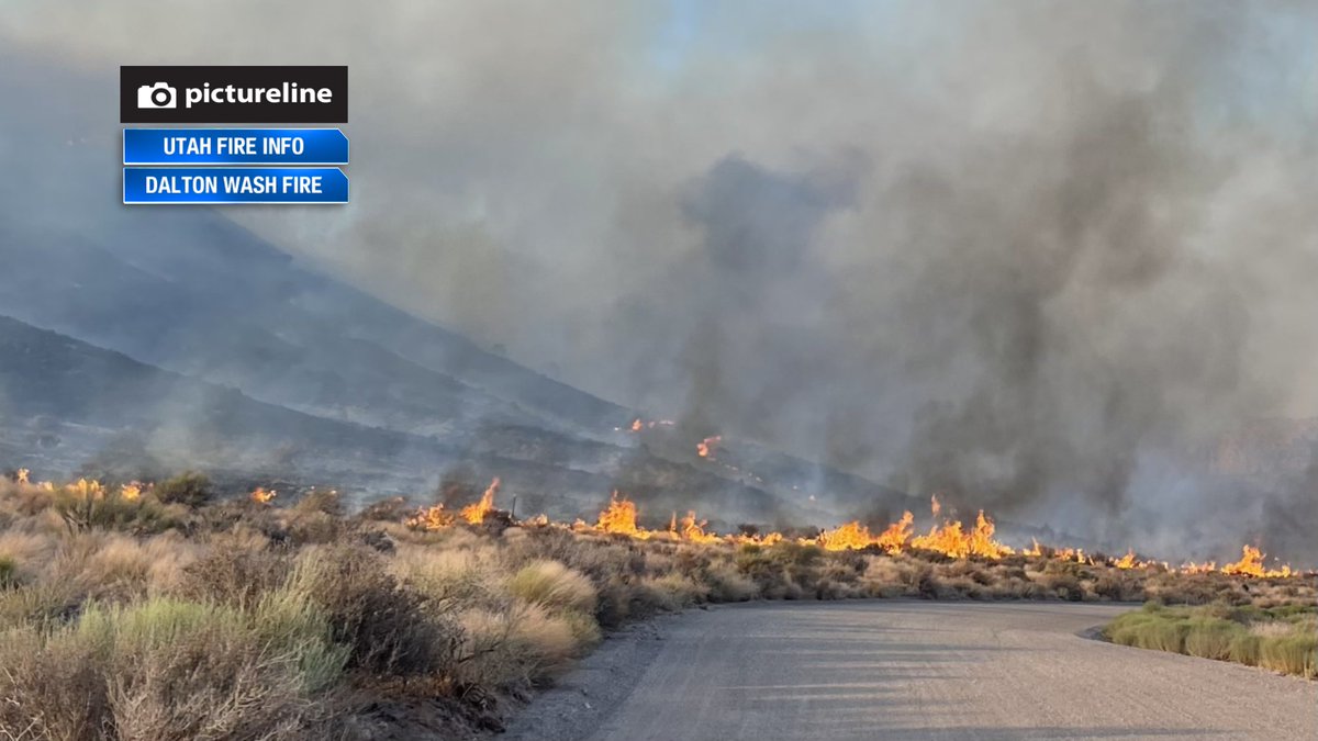 Multiple fire crews are working a massive fire spanding 600-700 acres in Washington County