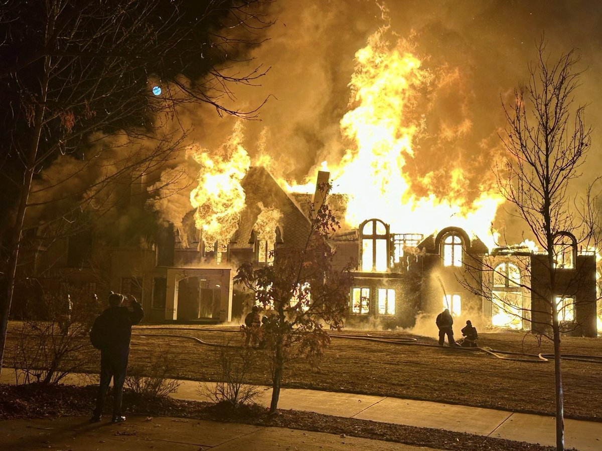 Fire destroys $3.9 million Orem home 
