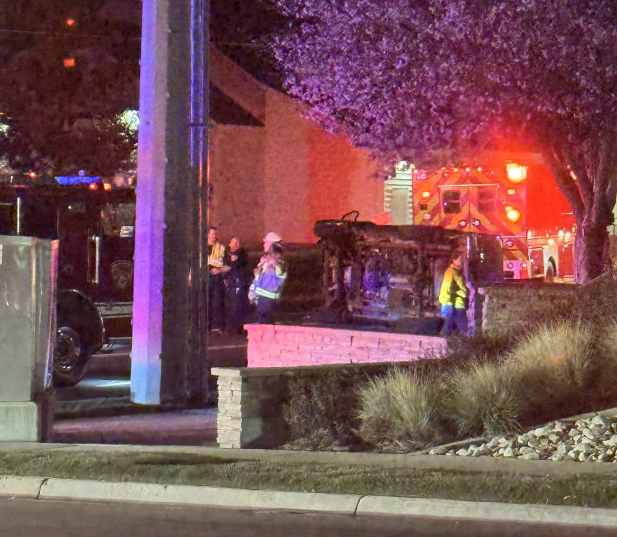 Taylorsville 5400 S 2700 W. Police and Fire just arrived on a crash. 2 vehicles involved and reports of 3 people stuck in a SUV. Unknown extent of injuries 