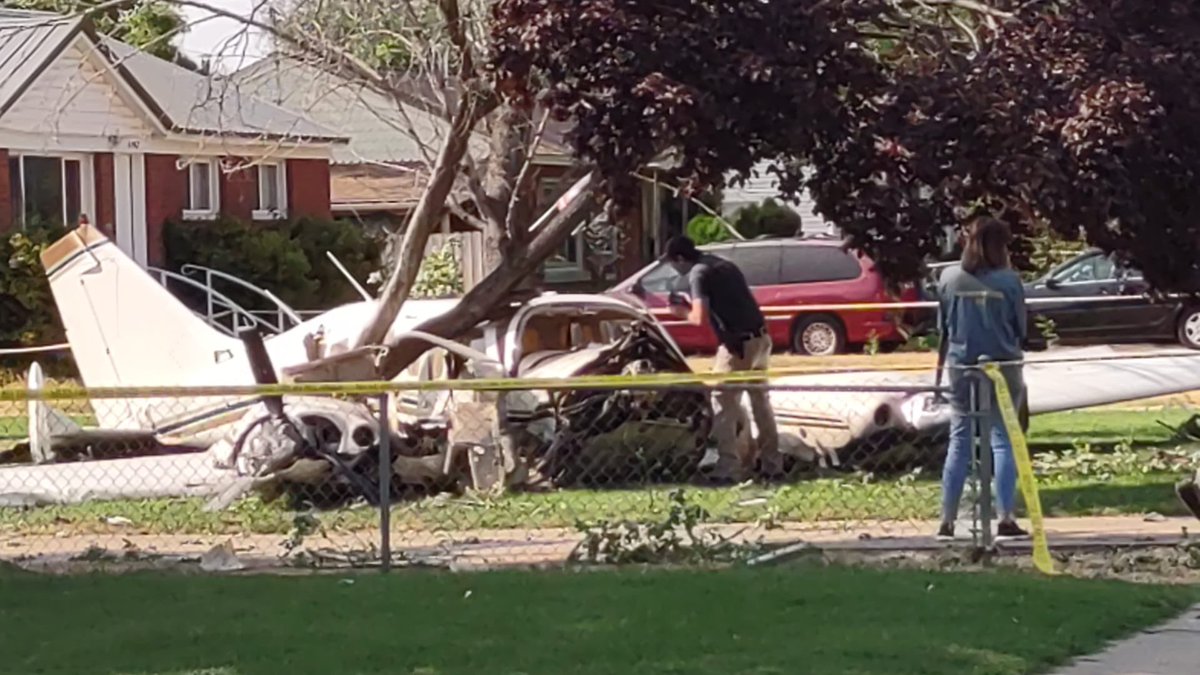 Small plane crashes in Roy neighborhood after inflight emergency   