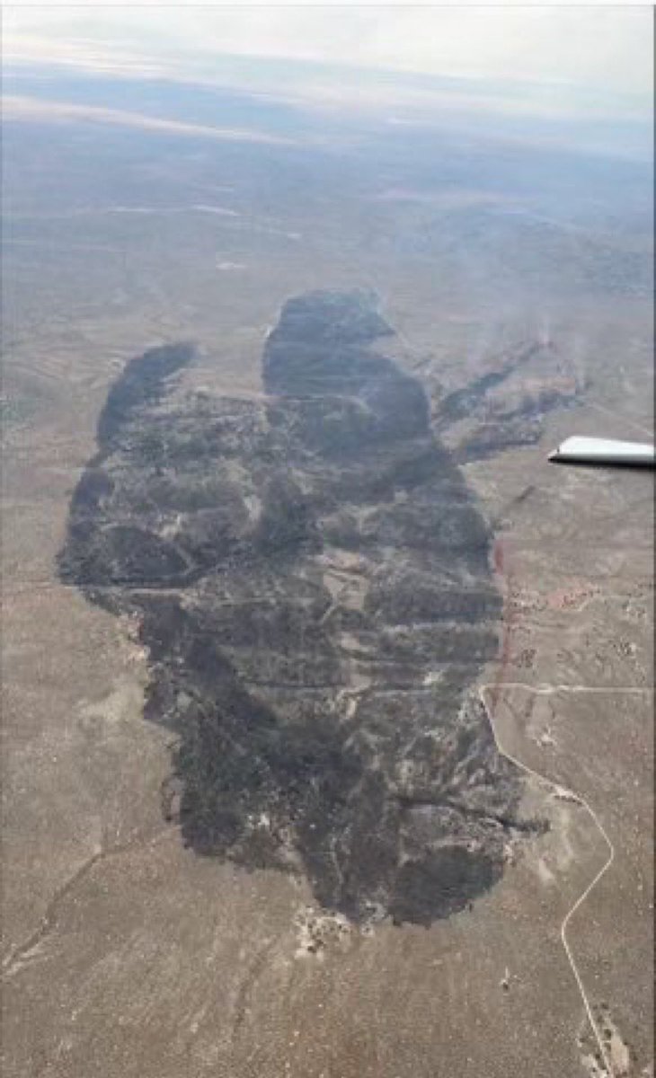 DoveCreekFire update: the forward progress of the fire has been stopped. The fire is currently 594 acres and is 55% contained. A total of 12 structures were threatened but favorable weather conditions aided firefighters in protecting them