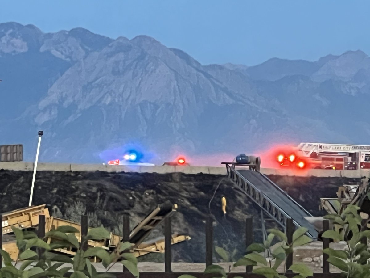 BrushFire 700 S Bangerter Hwy. SLCFD is on scene of a brush fire on the side of Bangerter Hwy. The fire was knocked down and they are moping up. 