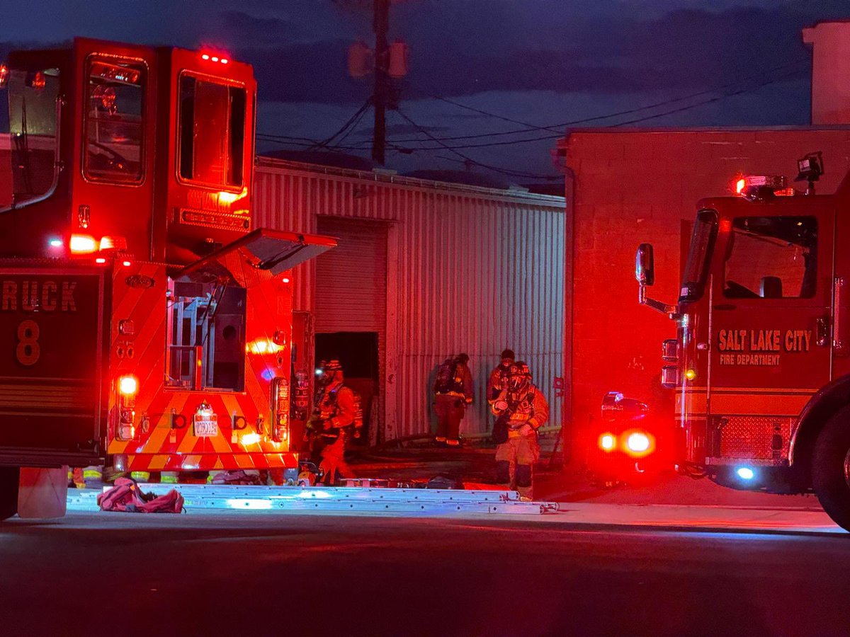 2nd AlarmFire 50 Salt Lake City firefighters battle commercial building blaze