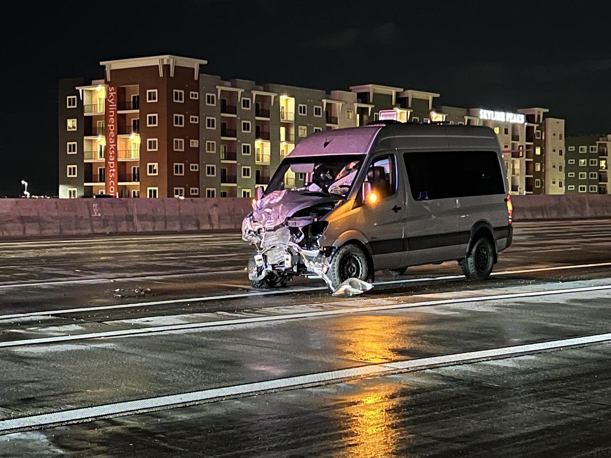 Draper 12500 S I-15 NB. A multi-vehicle crash also involving a motorcycle occurred in Draper at 2015. An infant child was transported with life threatening injuries.