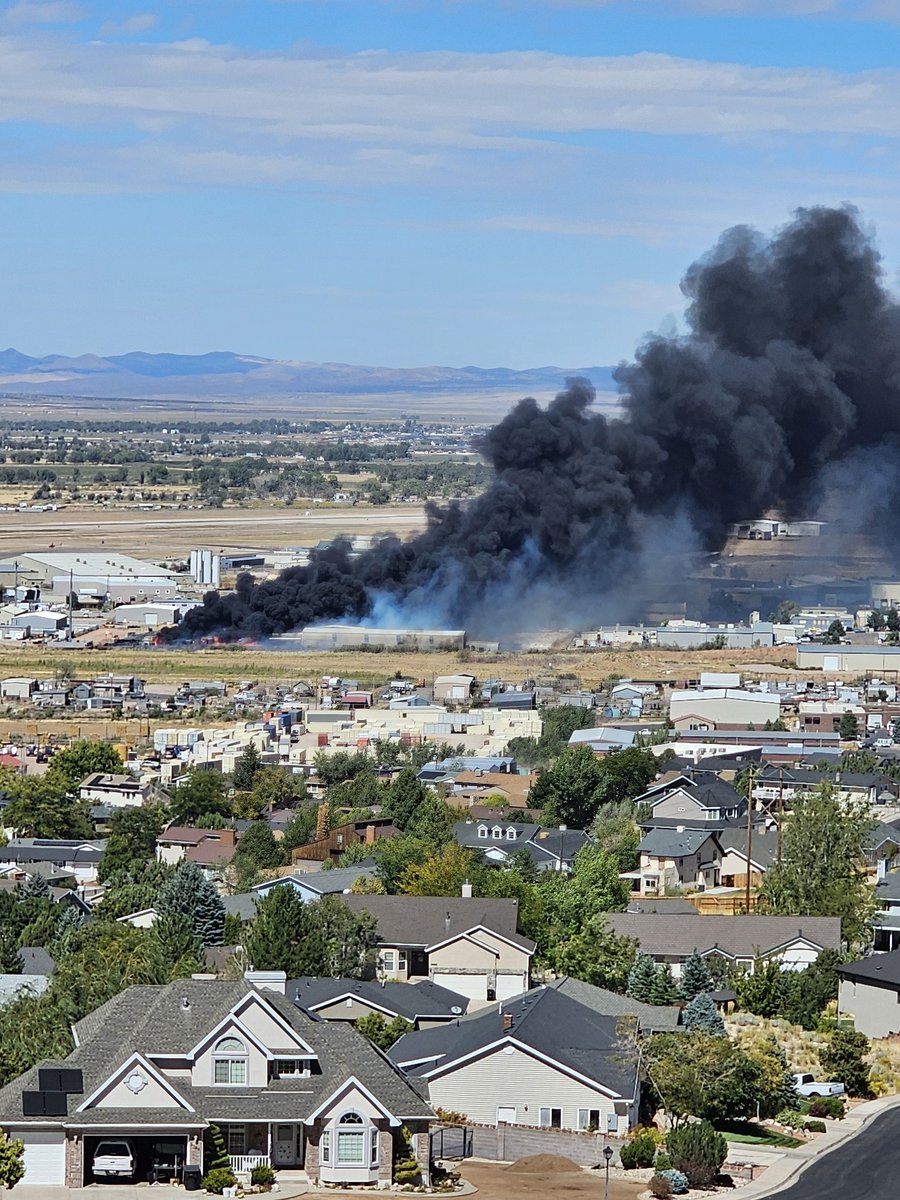 The fire is on 850 North, west of Airport Road, in Cedar City, officials said. It is currently estimated at three acres.