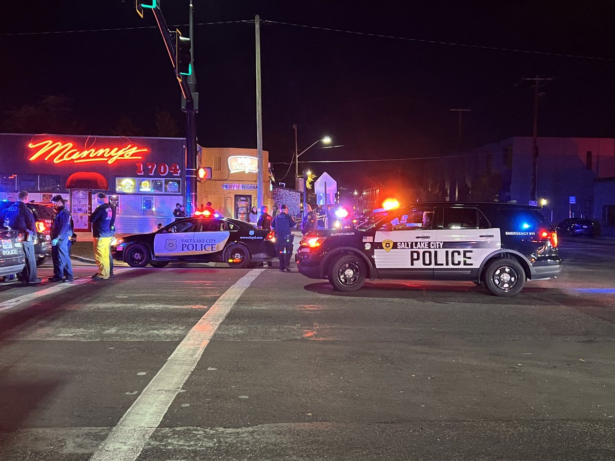 Overnight Salt Lake City officers injured in overnight brawls involving up to 40 people