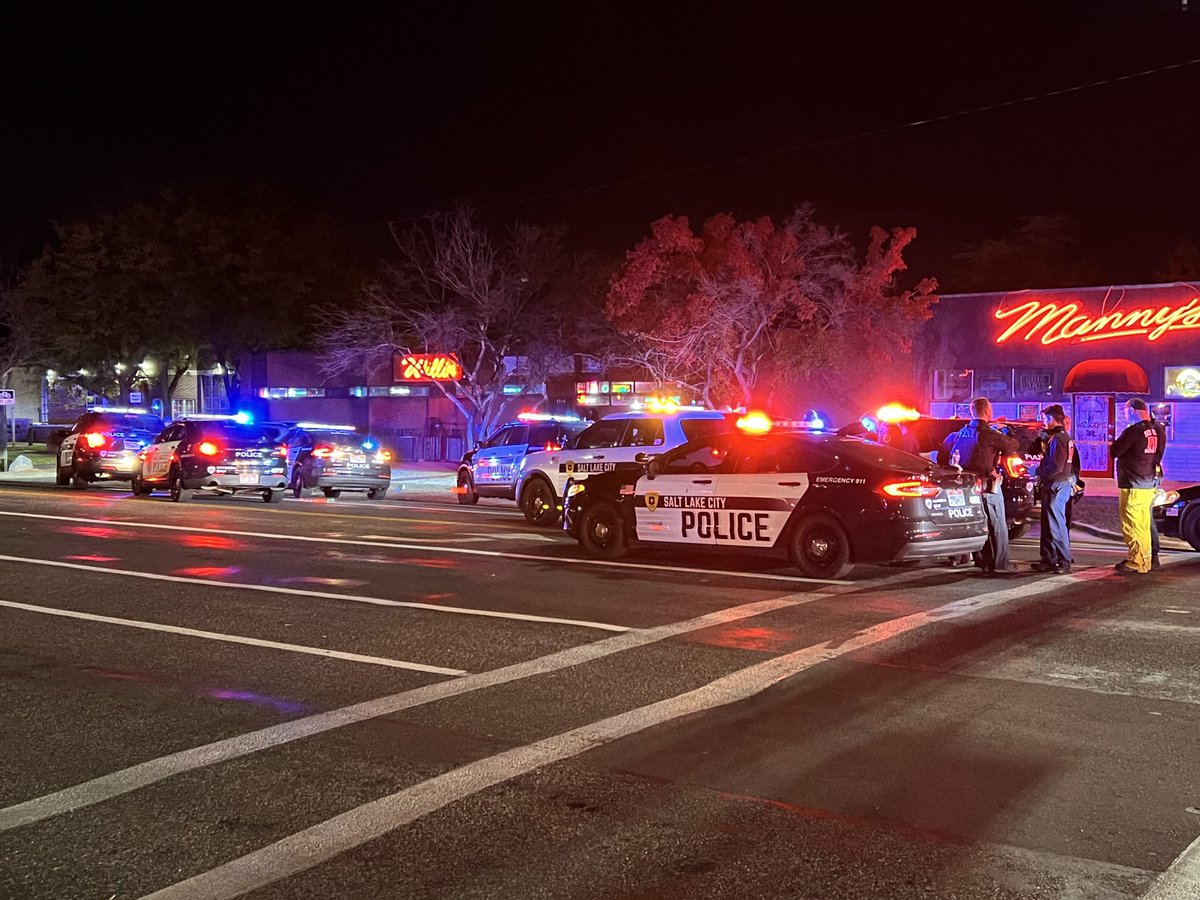 Overnight Salt Lake City officers injured in overnight brawls involving up to 40 people