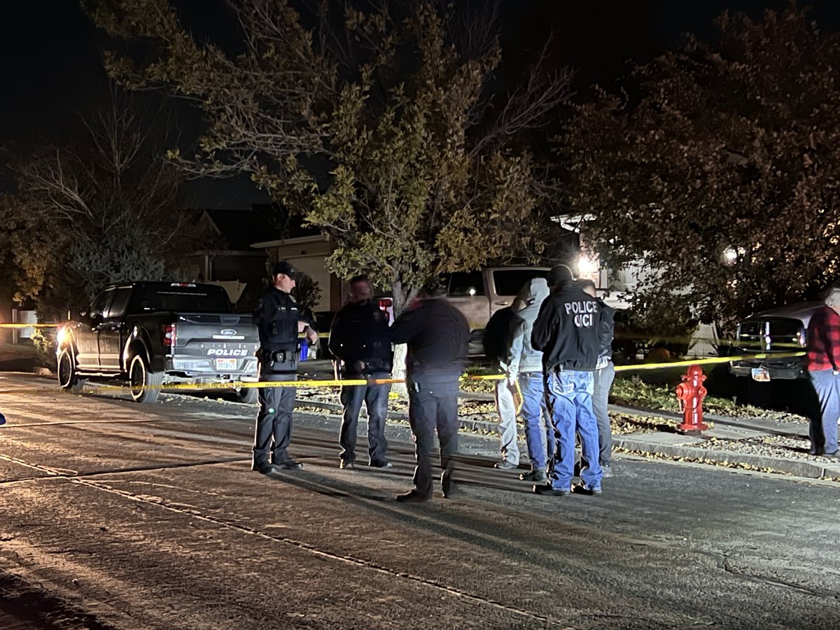 Resident armed with knife re-enters house with children inside, is shot by West Jordan officer; Unified PD investigating OICI 