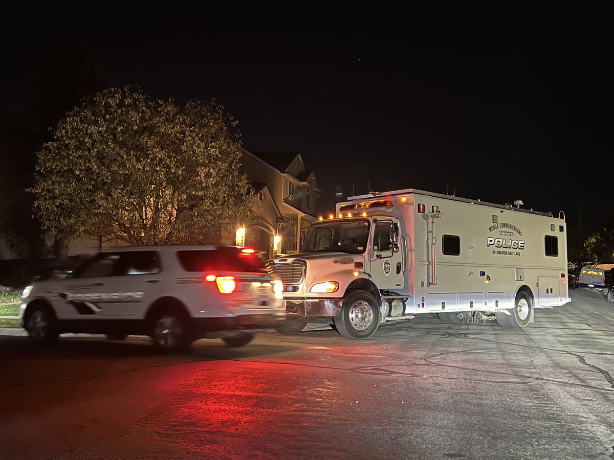 Resident armed with knife re-enters house with children inside, is shot by West Jordan officer; Unified PD investigating OICI 