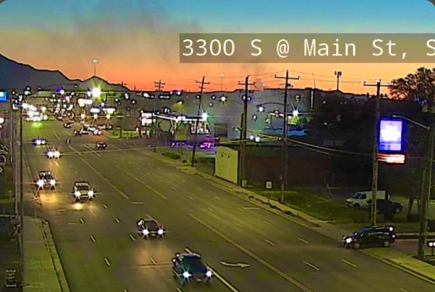 BrushFire 3300 S Main St. South Salt Lake Fire is on scene of a brush fire. No structures threatened 