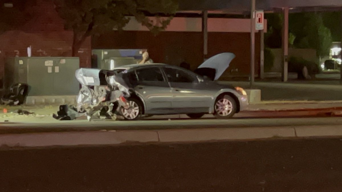 Riverton Police 12600 S 1300 W. Police are on scene of a multi vehicle crash. Cars are on every corner of the intersection. Injuries thankfully don’t sound to be very serious. 