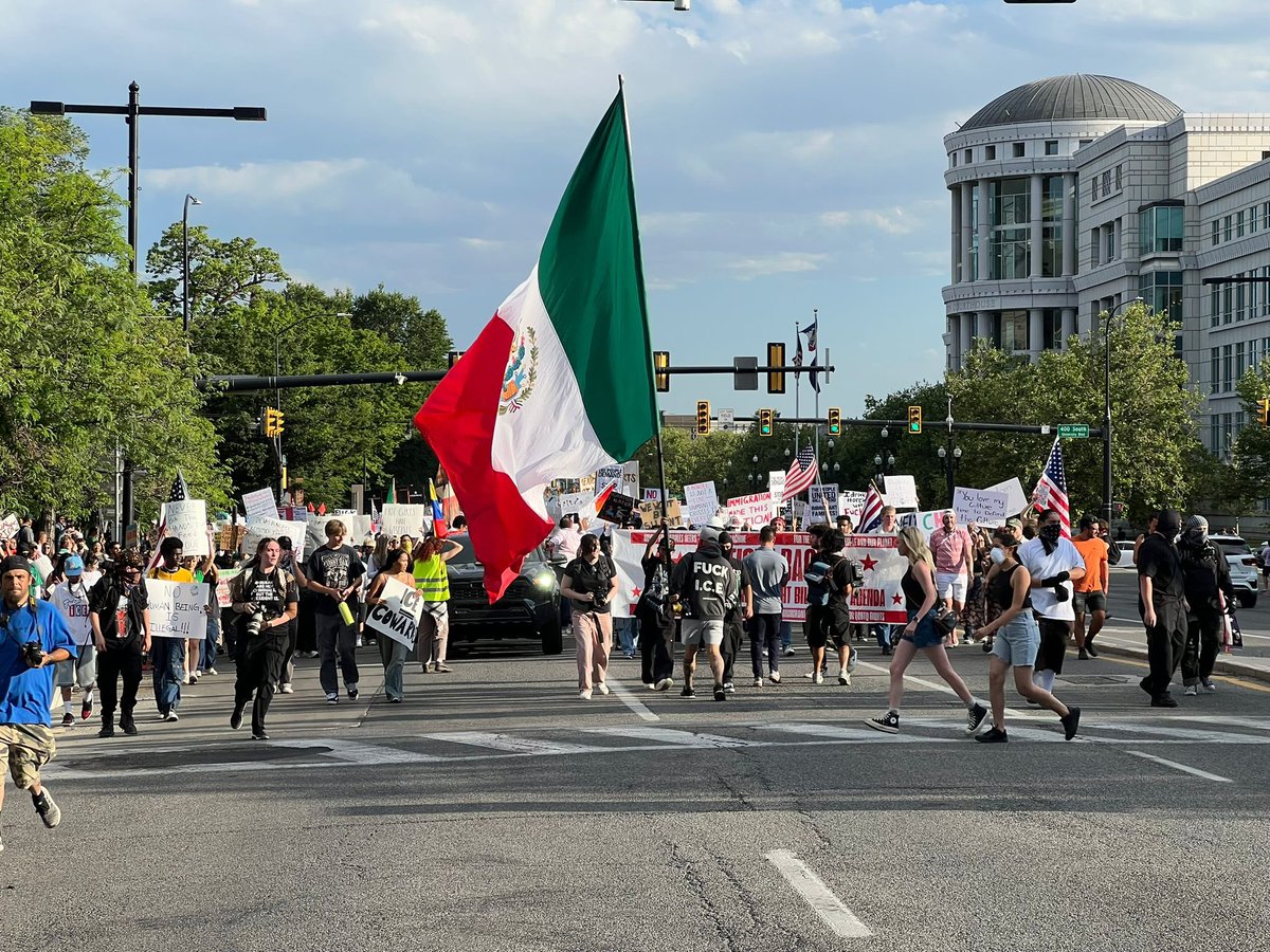 Demonstration in Downtown AreaA group of approximately 600 demonstrators is currently marching northbound on State Street from 400 South. Unknown where they are going at this time. Expect temporary traffic delays in the area and consider alternate routes