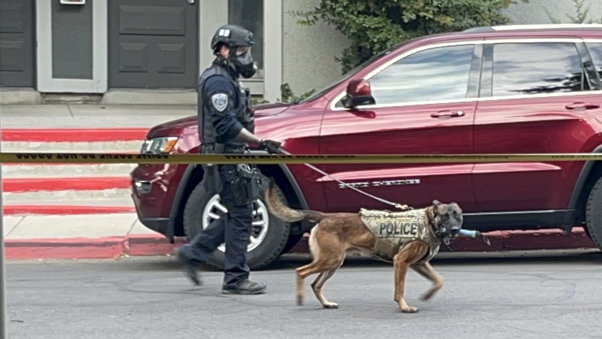 Man in custody after Murray SWAT standoff; aimed handgun at officers after eviction dispute, police say