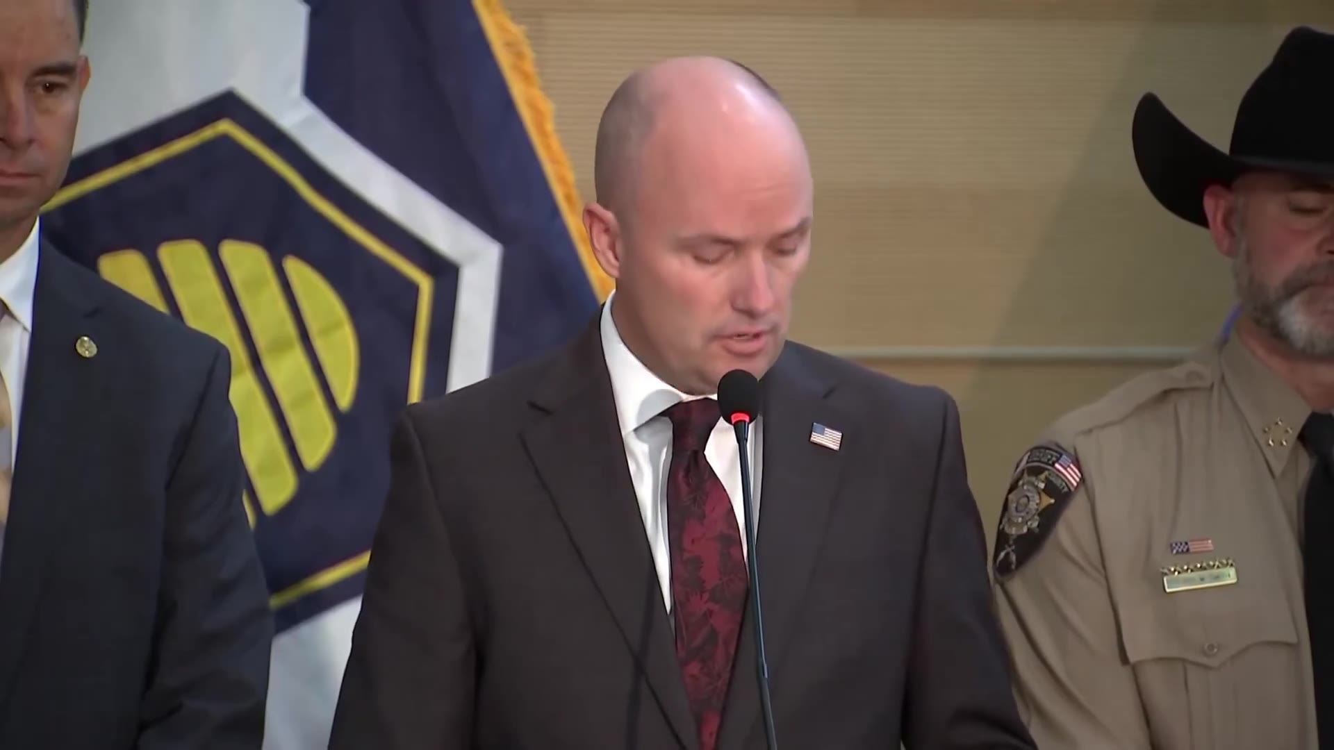 Utah Governor Spencer Cox:  A family member stated that Robinson had become more political in recent years.   The family member stated that Robinson mentioned Charlie Kirk was coming to UVU recently, why they didn't like him, and saying Kirk was full of hate and spreading hate”