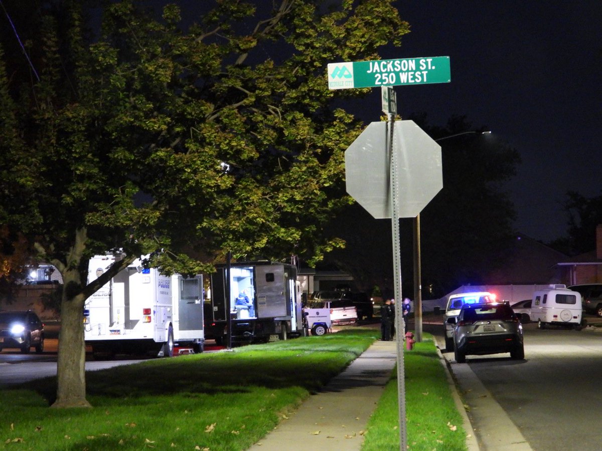 Unified Police and fire crews responded to a single-vehicle crash near La Salle Drive and Jackson Street in Midvale. The vehicle, traveling possibly through a church parking lot, crashed into a fence, coming to rest in the front yard.
