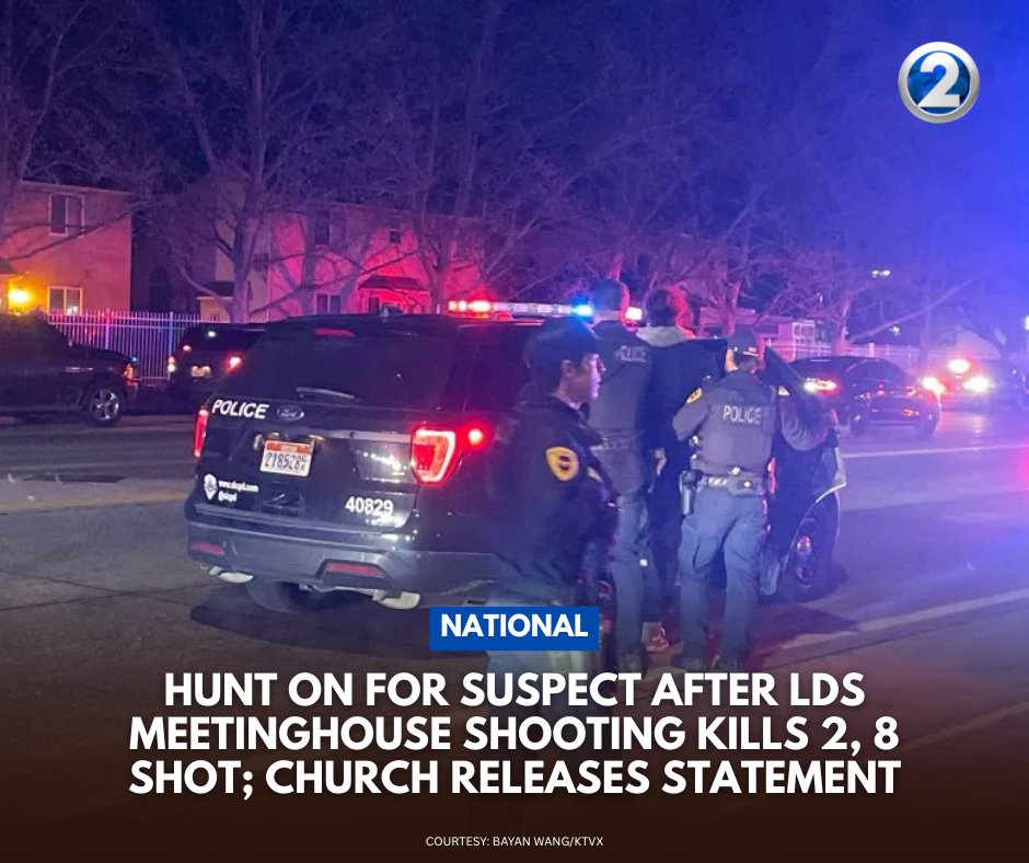 Police are responding to a shooting at an LDS meetinghouse in Salt Lake City. They have confirmed multiple individuals were injured and two died as a result of the injuries