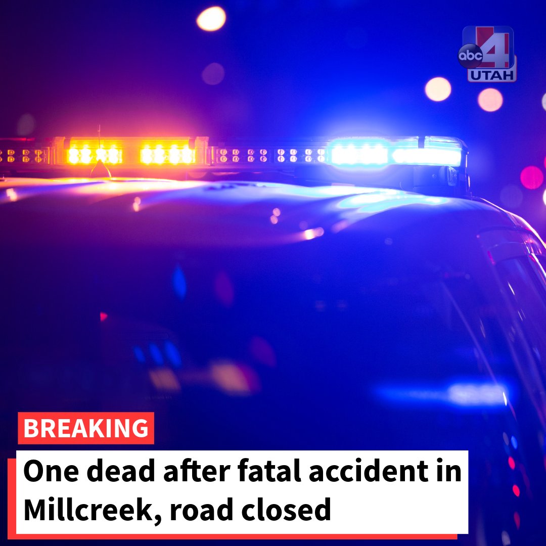 One person is dead after being fatally hit by a vehicle in Millcreek on Sunday