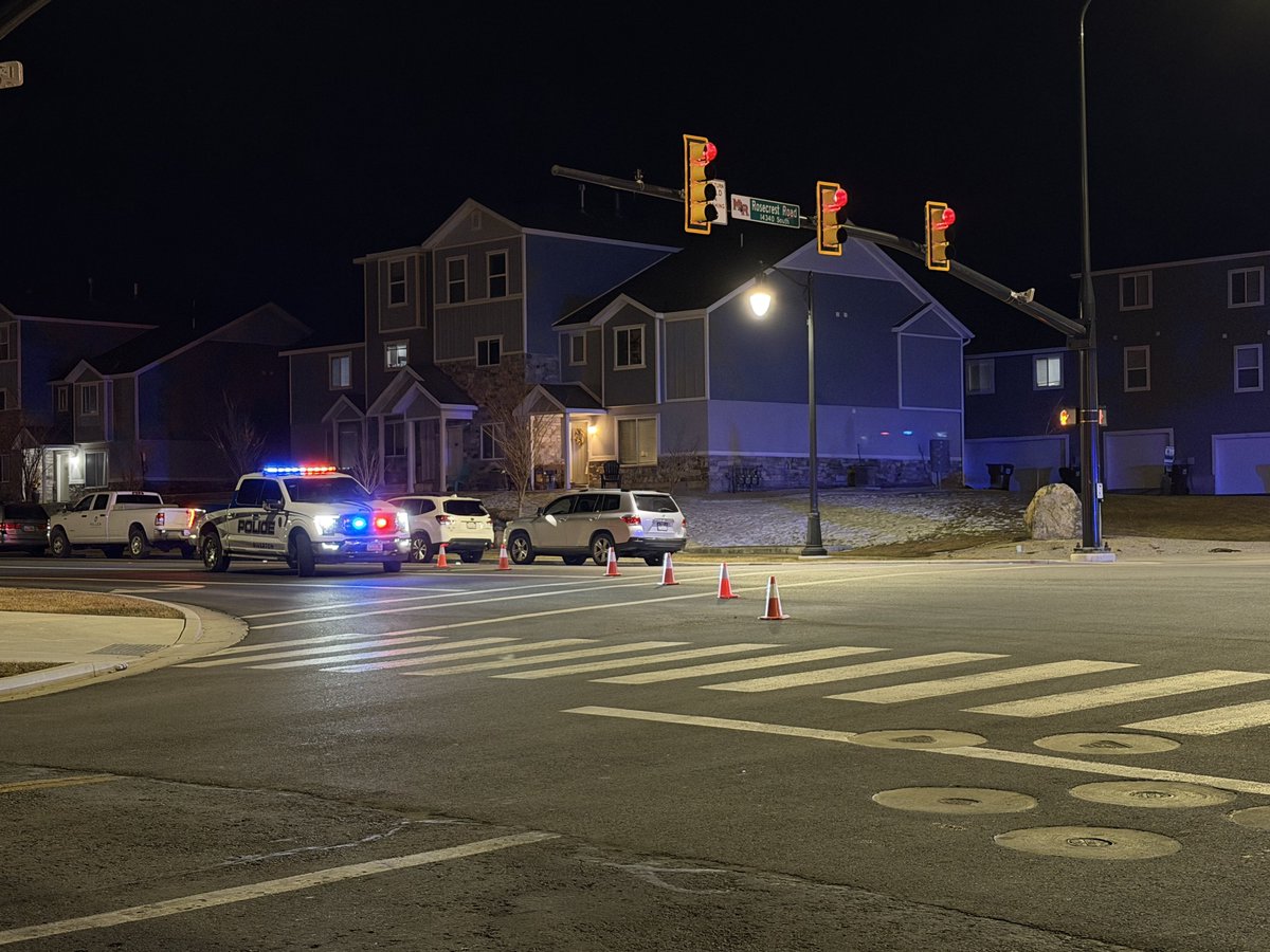 Herriman Sentinel Ridge Blvd & Rosecrest Rd (14300 S 4350 W).Crews were dispatched around 8:00 PM for a 20-year-old female pedestrian struck by a vehicle. Initial reports indicated critical injuries, and a medical helicopter was requested. 