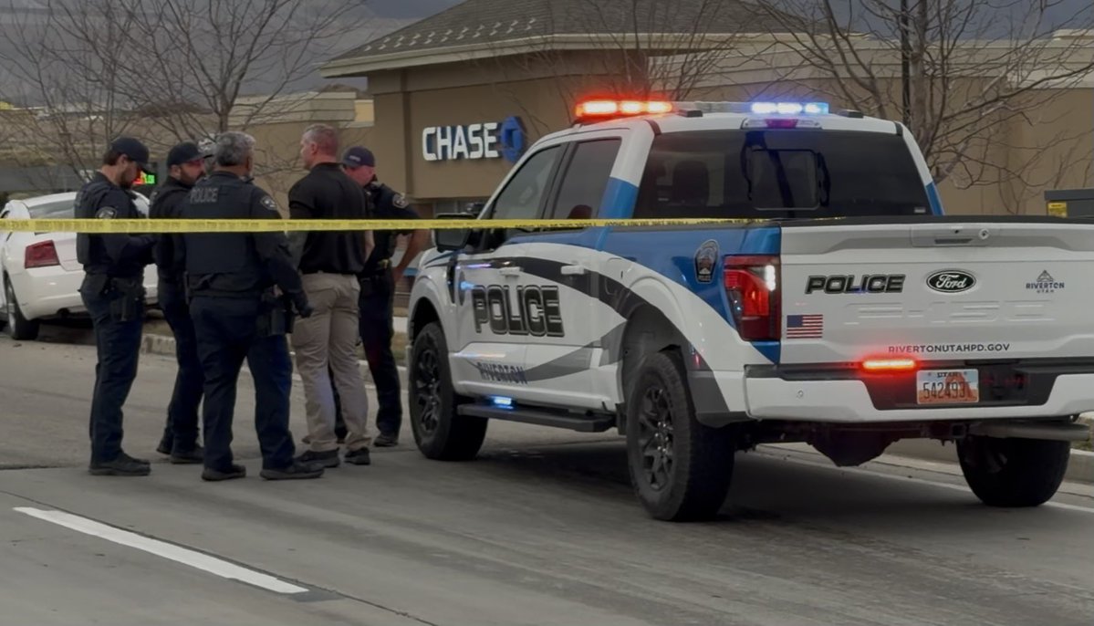 Riverton Officers responded to a two-vehicle crash near 13400 S 4650 W  they located a male deceased inside a white Charger from an apparent GSW to the head. A firearm was found on the floorboard along with a broken window. 