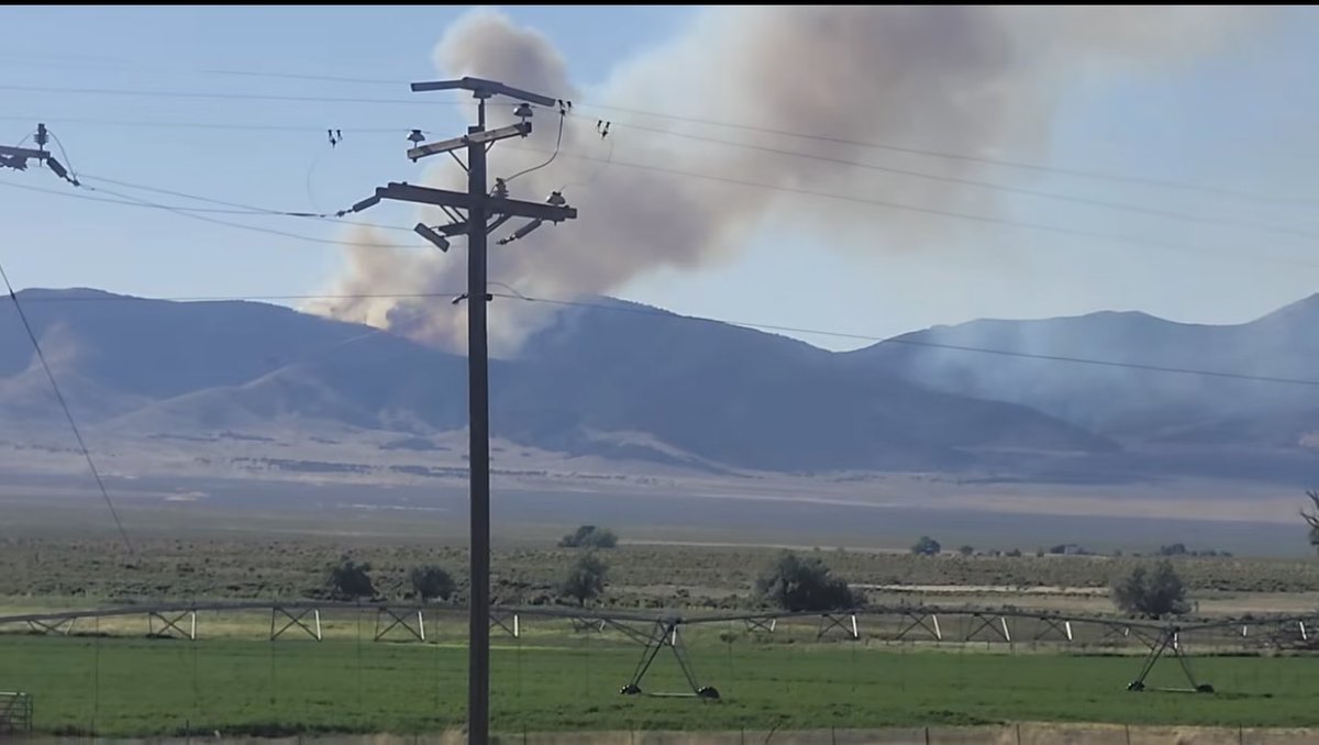 StookeyFire TooeleCounty Est size at 120 acres. Wind conditions are calm, allowing resources to focus on holding the fire on the ridge and prevent westward spread. Cause- Natural